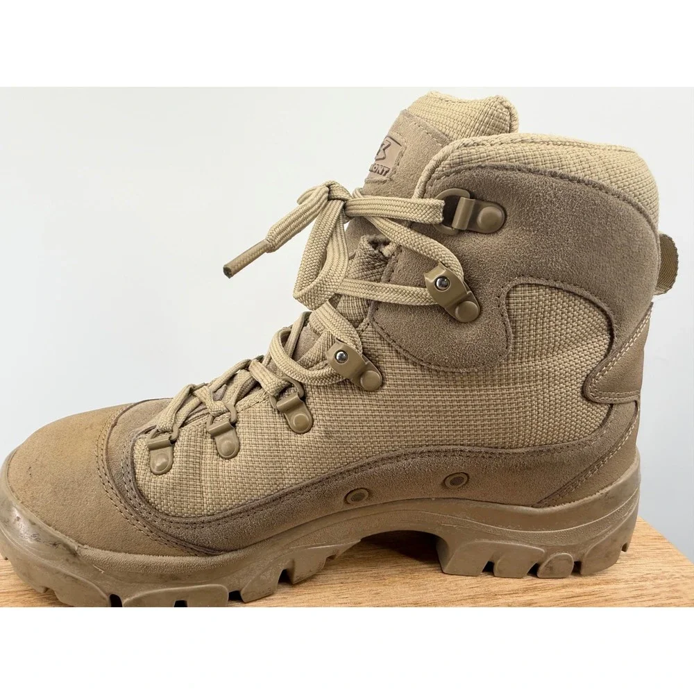 Garmont T8 Tactical Boots Mens Tan Lace Up Vibram Sole Hiking Military Size 8.5‎